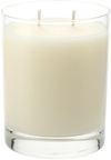 Am image of a Custom Seventh Avenue Apothecary Minted Lavender and Sage 11 oz Glass Jar Candle in White!