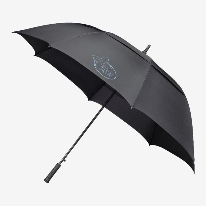 An image of custom golf umbrellas you can customize and print on!