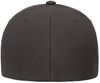 Am image of a Custom Flexfit Adult NU Hat in DARK GREY!