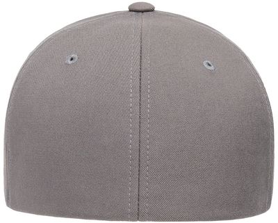 Am image of a Custom Flexfit Adult NU Hat in GREY!