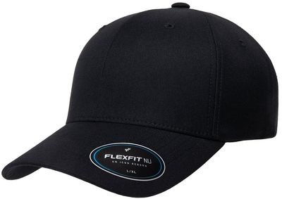 Am image of a Custom Flexfit Adult NU Hat in BLACK!