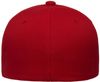 Am image of a Custom Flexfit Adult NU Hat in RED!