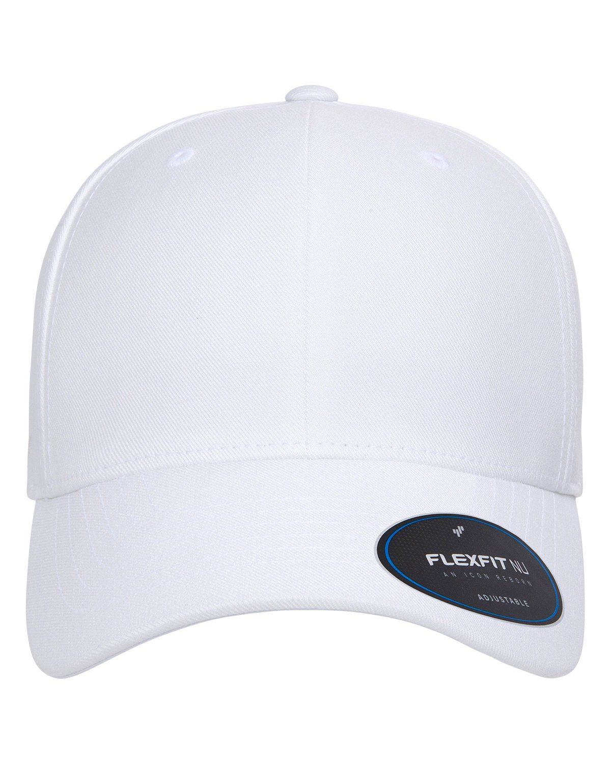 Yupoong Flexfit Nu® Adjustable Cap in White