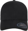 Am image of a Custom Yupoong Flexfit Nu® Adjustable Cap in Black!