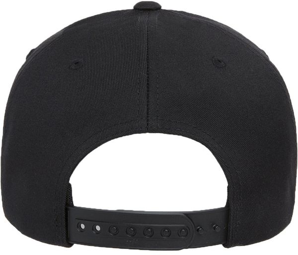 Am image of a Custom Yupoong Flexfit Nu® Adjustable Cap in Black!