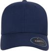 Am image of a Custom Yupoong Flexfit Nu® Adjustable Cap in Navy!