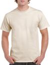 Am image of a Custom GILDAN Heavy Cotton TShirt in Natural!