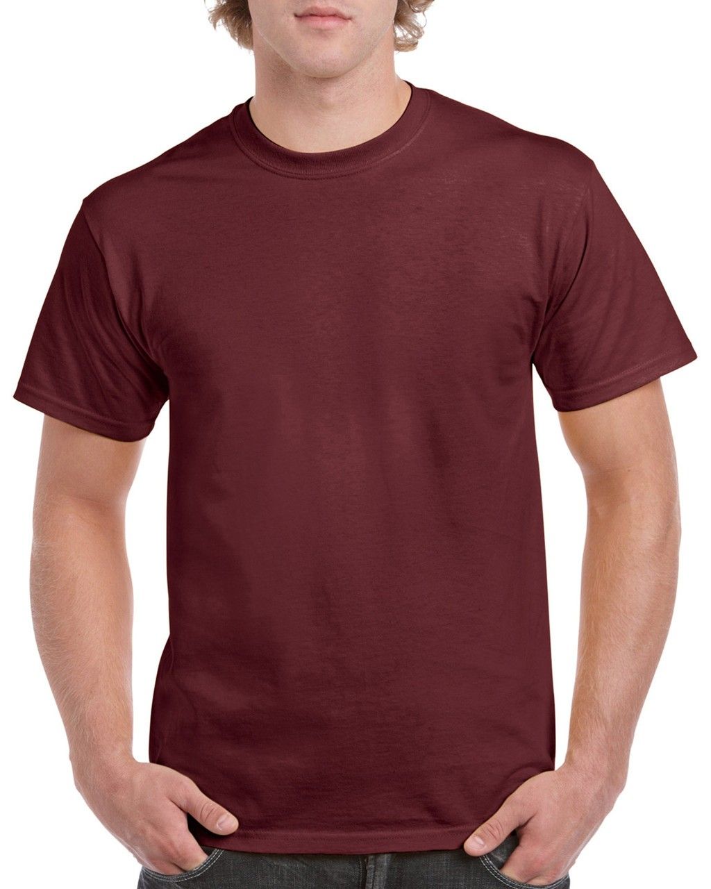 GILDAN Heavy Cotton TShirt in Maroon