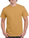 Am image of a Custom GILDAN Heavy Cotton TShirt in Old Gold!