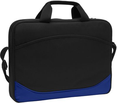 Am image of a Custom Port Authority Value Computer Case in Twilight Blue!