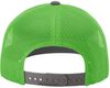 An image of a Custom Richardson Snapback Trucker Cap in Charcoal/Neon Green!