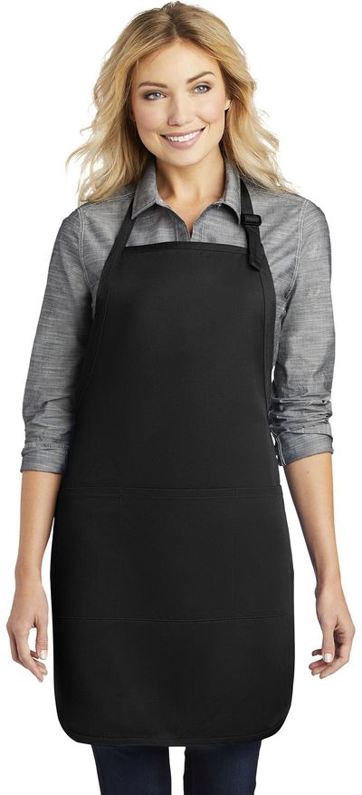 An image of a Custom Port Authority Easy Care Full Length Apron with Stain Release!