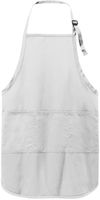 Am image of a Custom Port Authority Easy Care Full Length Apron with Stain Release in White!