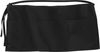 Am image of a Custom Port Authority Easy Care Reversible Waist Apron with Stain Release in Black!