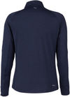 Am image of a Custom Puma Gold Ladies Quarter Zip in Deep Navy!