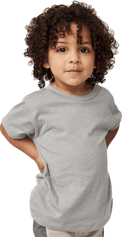 An image of a Custom Bella and Canvas Toddler Triblend Tee!
