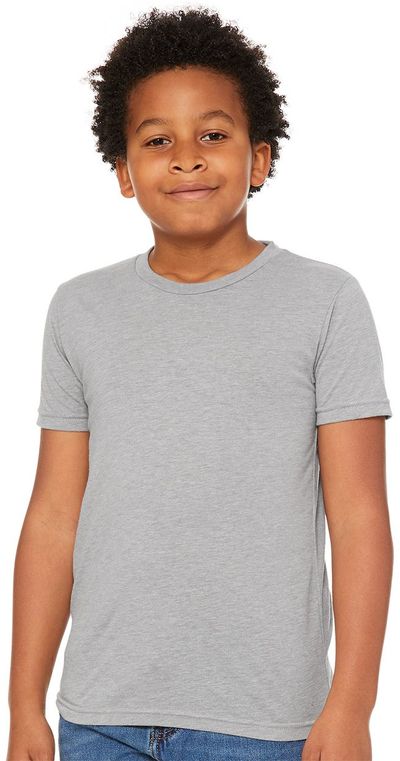 An image of a Custom Bella and Canvas Youth Triblend Tee!