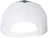 Am image of a Custom Yupoong Adult 5 Panel Retro Trucker Cap in Navy/White!