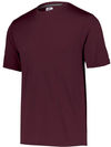 Am image of a Custom Russell Athletic Dri Power Core Performance Tee in Maroon!