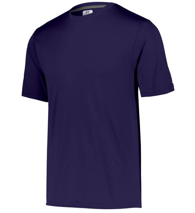 Russell Athletic Dri Power Core Performance Tee in Purple