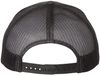 Am image of a Custom Yupoong Adult Retro Trucker Cap in Charcoal/Black!