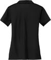 Am image of a Custom Nike Dri FIT Vertical Mesh Ladies Polo in Black!