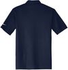 Am image of a Custom Nike Dri FIT Vertical Mesh Polo in Marine!