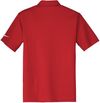 Am image of a Custom Nike Dri FIT Vertical Mesh Polo in University Red!