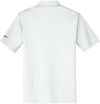 Am image of a Custom Nike Dri FIT Vertical Mesh Polo in White!