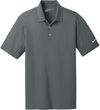 Am image of a Custom Nike Dri FIT Vertical Mesh Polo in Anthracite!
