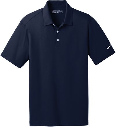 Am image of a Custom Nike Dri FIT Vertical Mesh Polo in Marine!
