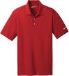 Am image of a Custom Nike Dri FIT Vertical Mesh Polo in University Red!
