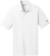 Am image of a Custom Nike Dri FIT Vertical Mesh Polo in White!