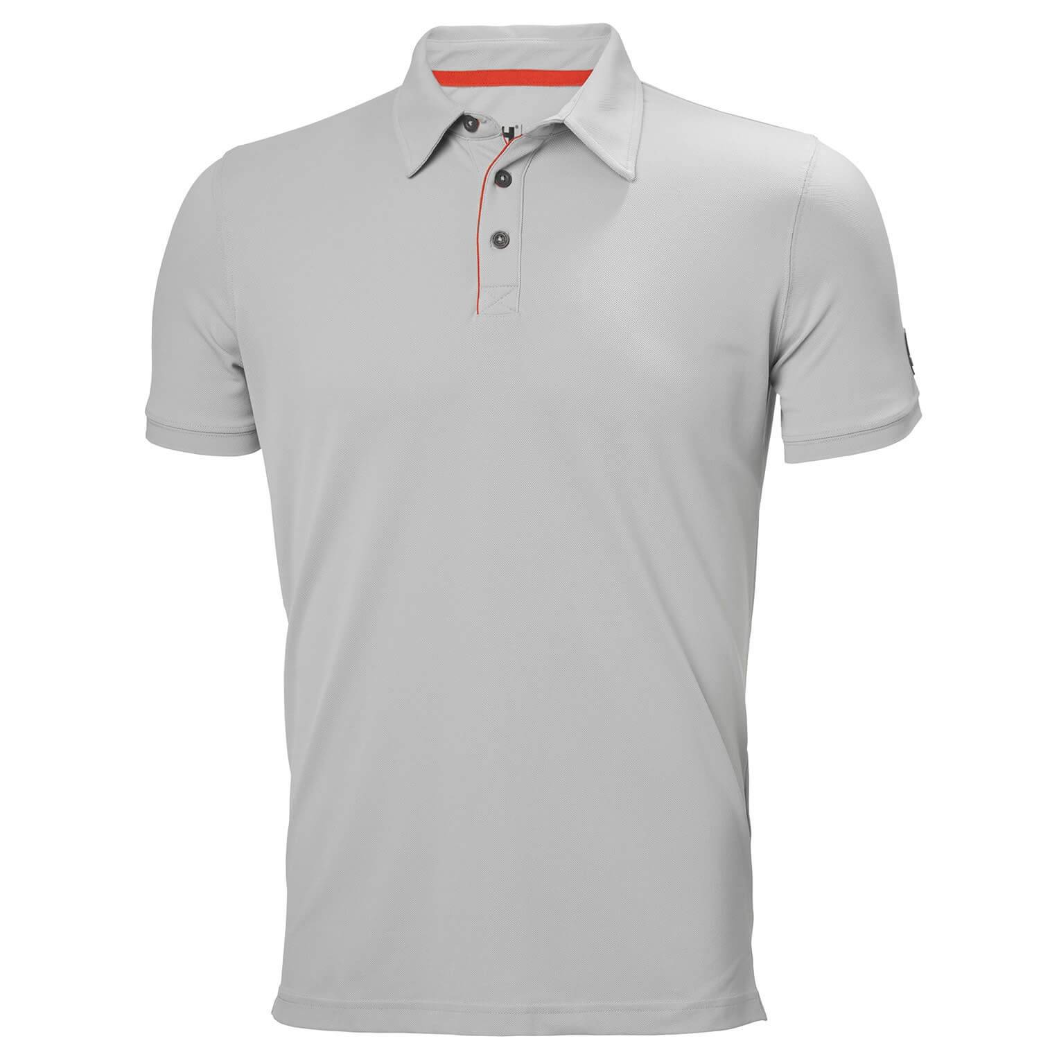 Helly Hansen Men's Kensington Tech Polo in Mid Grey