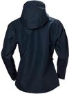 Am image of a Custom Helly Hansen Women's Seven J Jacket in Navy!