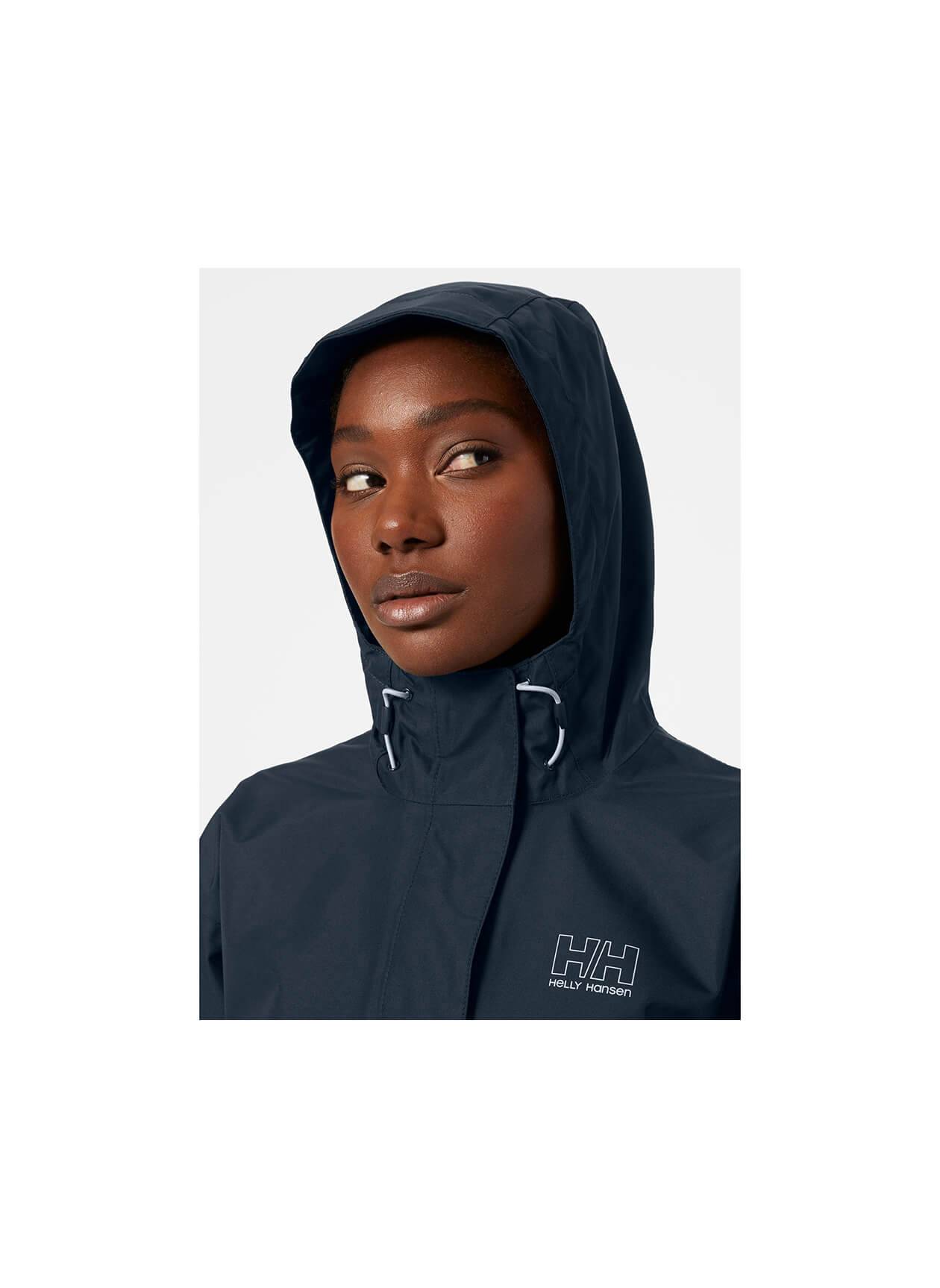 Custom Helly Hansen Women's Seven J Jacket Coastal Reign