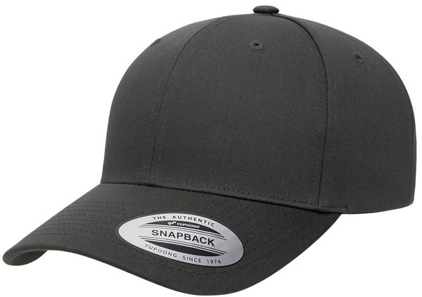 Am image of a Custom Yupoong Cvc Twill Hat in CHARCOAL!