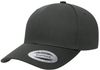 Am image of a Custom Yupoong Cvc Twill Hat in CHARCOAL!