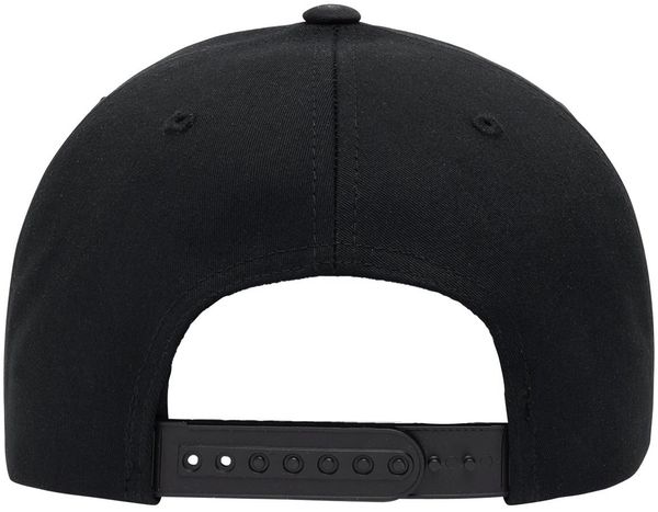 Am image of a Custom Yupoong Cvc Twill Hat in BLACK!
