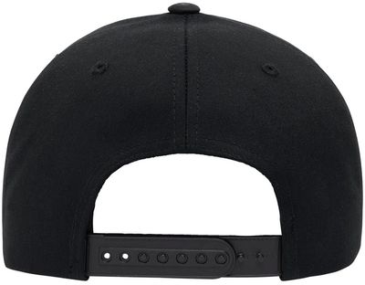 Am image of a Custom Yupoong Cvc Twill Hat in BLACK!