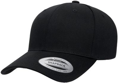 Am image of a Custom Yupoong Cvc Twill Hat in BLACK!