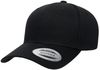 Am image of a Custom Yupoong Cvc Twill Hat in BLACK!
