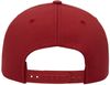 Am image of a Custom Yupoong Cvc Twill Hat in RED!