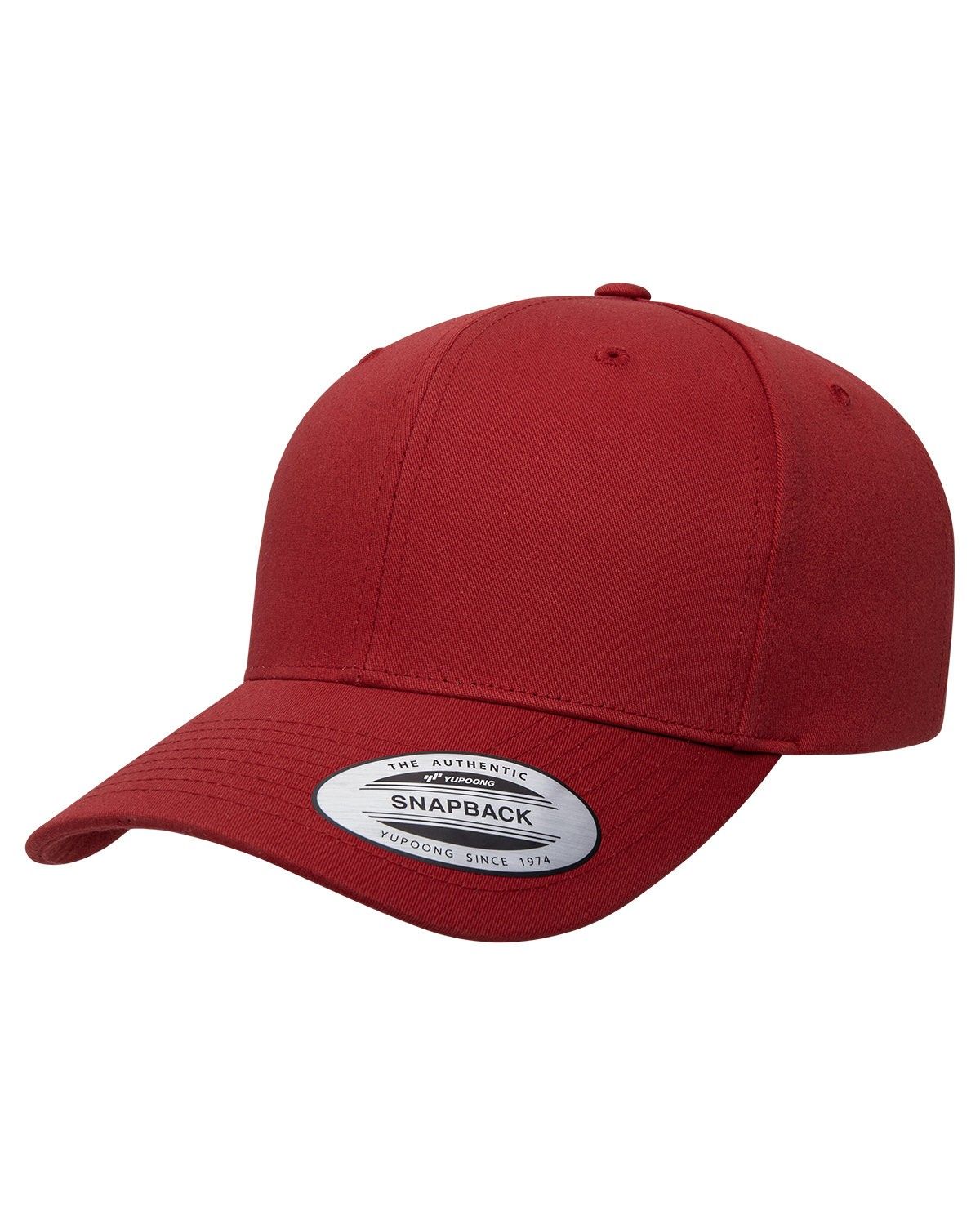 Yupoong Cvc Twill Hat in RED