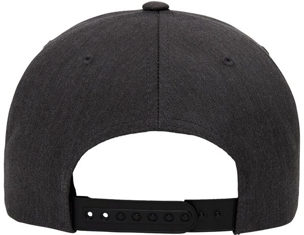 Am image of a Custom Yupoong Cvc Twill Hat in DARK HEATHER!