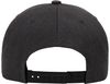 Am image of a Custom Yupoong Cvc Twill Hat in DARK HEATHER!