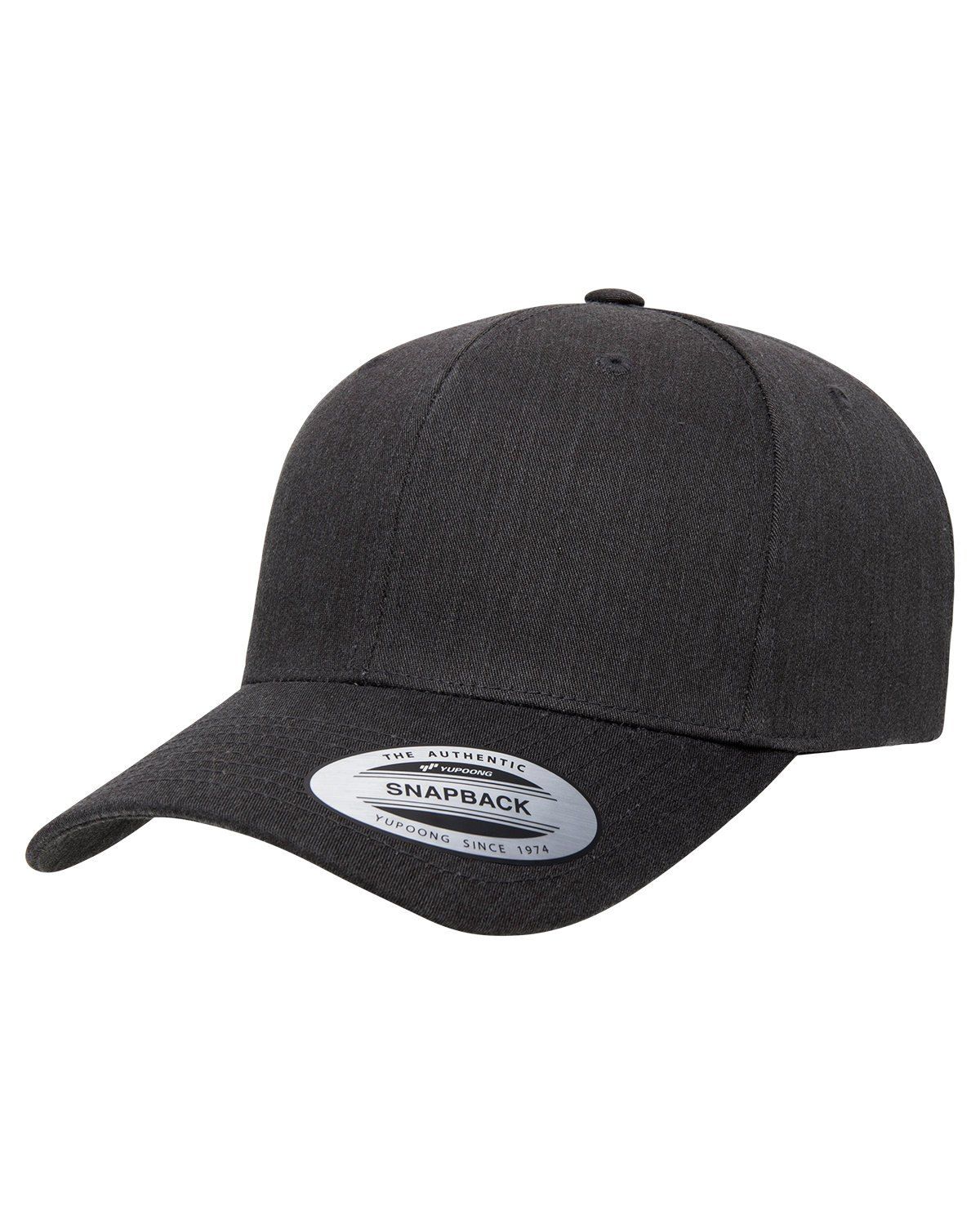 Yupoong Cvc Twill Hat in DARK HEATHER