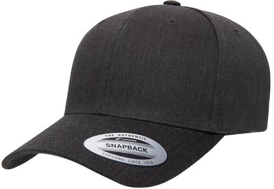 Am image of a Custom Yupoong Cvc Twill Hat in DARK HEATHER!