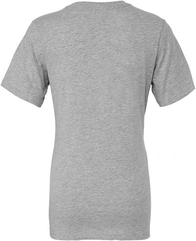 Am image of a Custom Bella and Canvas Ladies Relaxed Fit Heather CVC T Shirt in Athletic Heather!