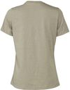 Am image of a Custom Bella and Canvas Ladies Relaxed Fit Heather CVC T Shirt in Heather Stone!